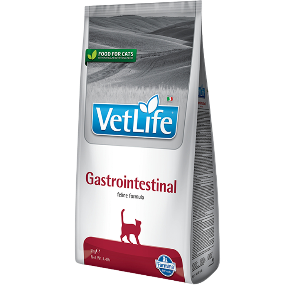 Farmina Vet Life Gastro-Intestinal Диета для кошек при нарушениях пищеварения, 400г