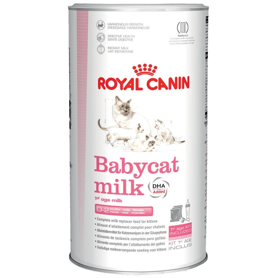 Royal Canin "Babycat Milk" Заменитель молока для котят с рождения до 2-х месяцев, 300 г