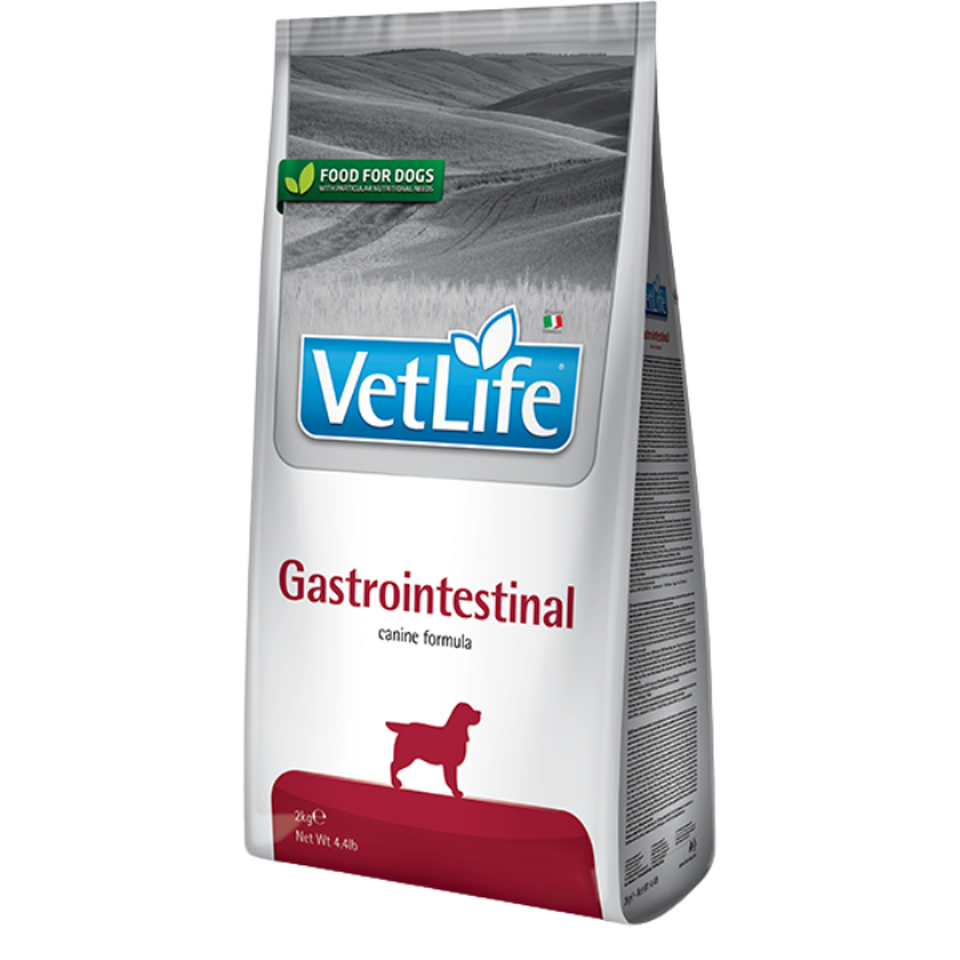 Farmina Vet Life Gastro-Intestinal диета для собак при нарушениях работы ЖКТ,2кг