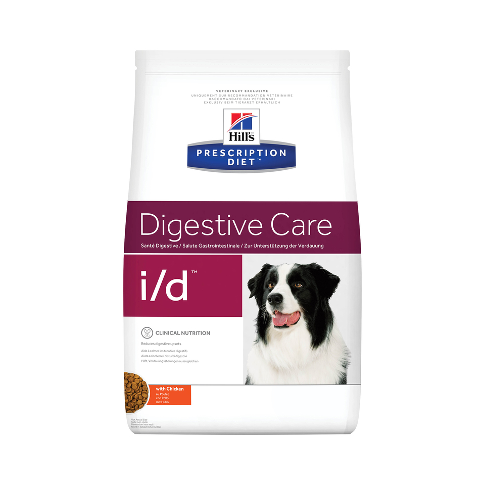 Hill`s PD i/d Digestive Care для собак всех возрастов при расстройствах пищеварения, курица, 2 кг