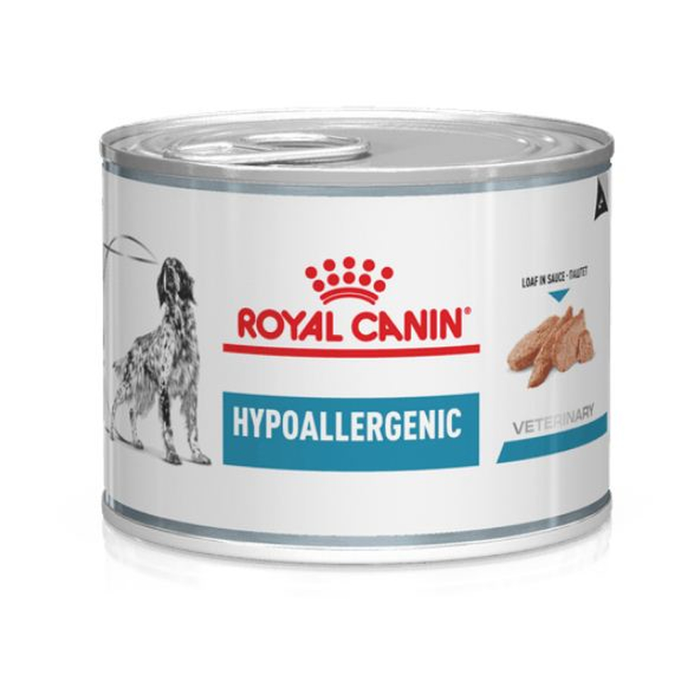 Royal Canin Hypoallergenic Small для взрослых собак мелких пород при аллергии, дерматозах, заболеваниях ЖКТ, консервы 200 г