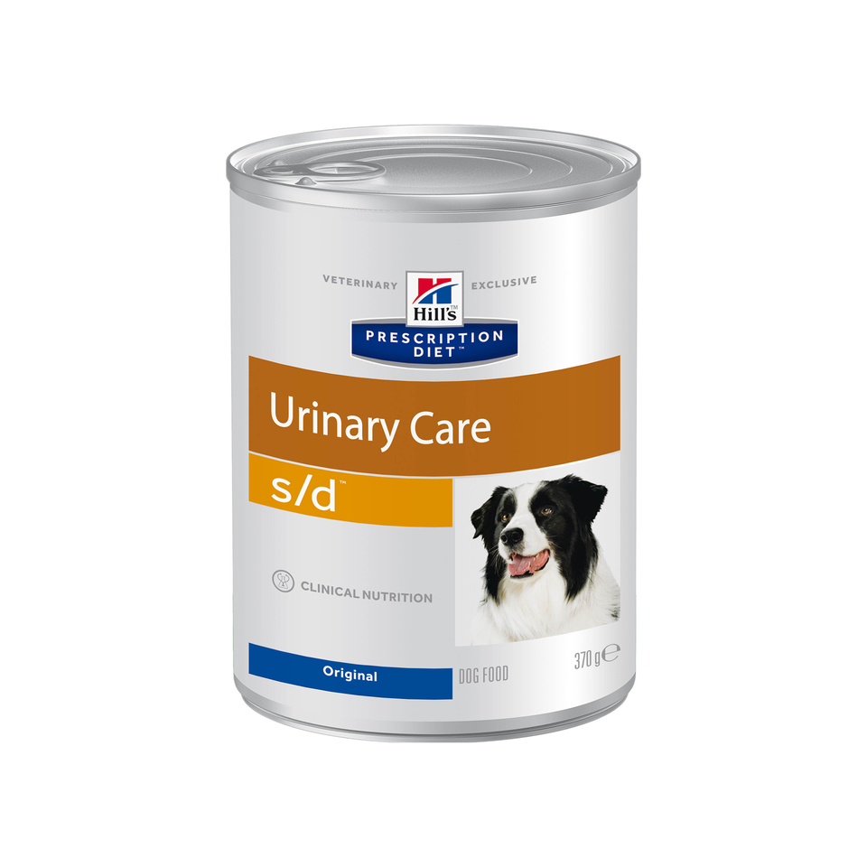 Hill`s PD s/d Urinary Care для взрослых собак, быстрое растворение струвитов + профилактика мочекаменной болезни, мясо, консервы 370 г