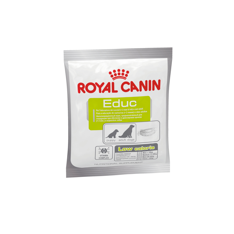 Royal Canin Educ для собак всех пород и возрастов, добавка как поощрение в дрессировке, 50 г