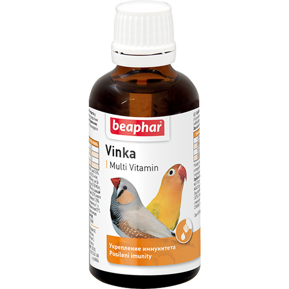 Витаминная добавка Vinka для укрепления иммунитета птиц, 50 мл