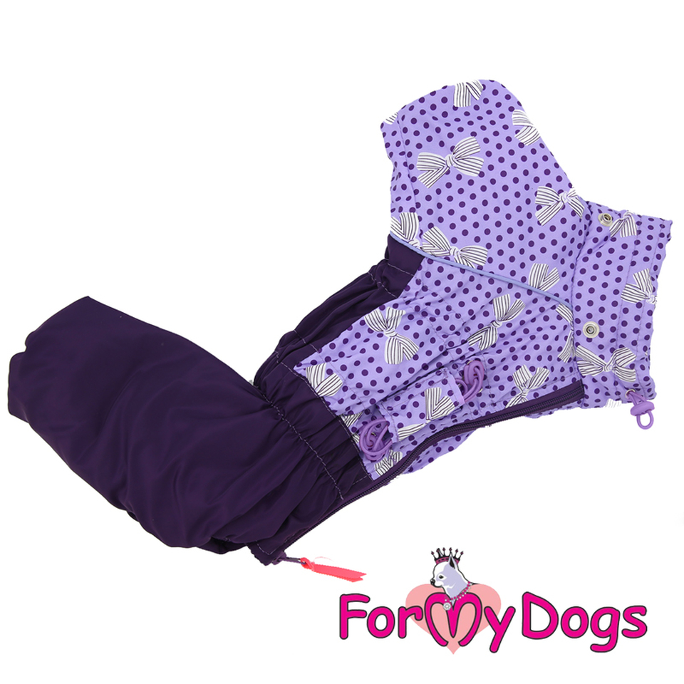Комбинезон фиолетовый для собак-девочек (12)
