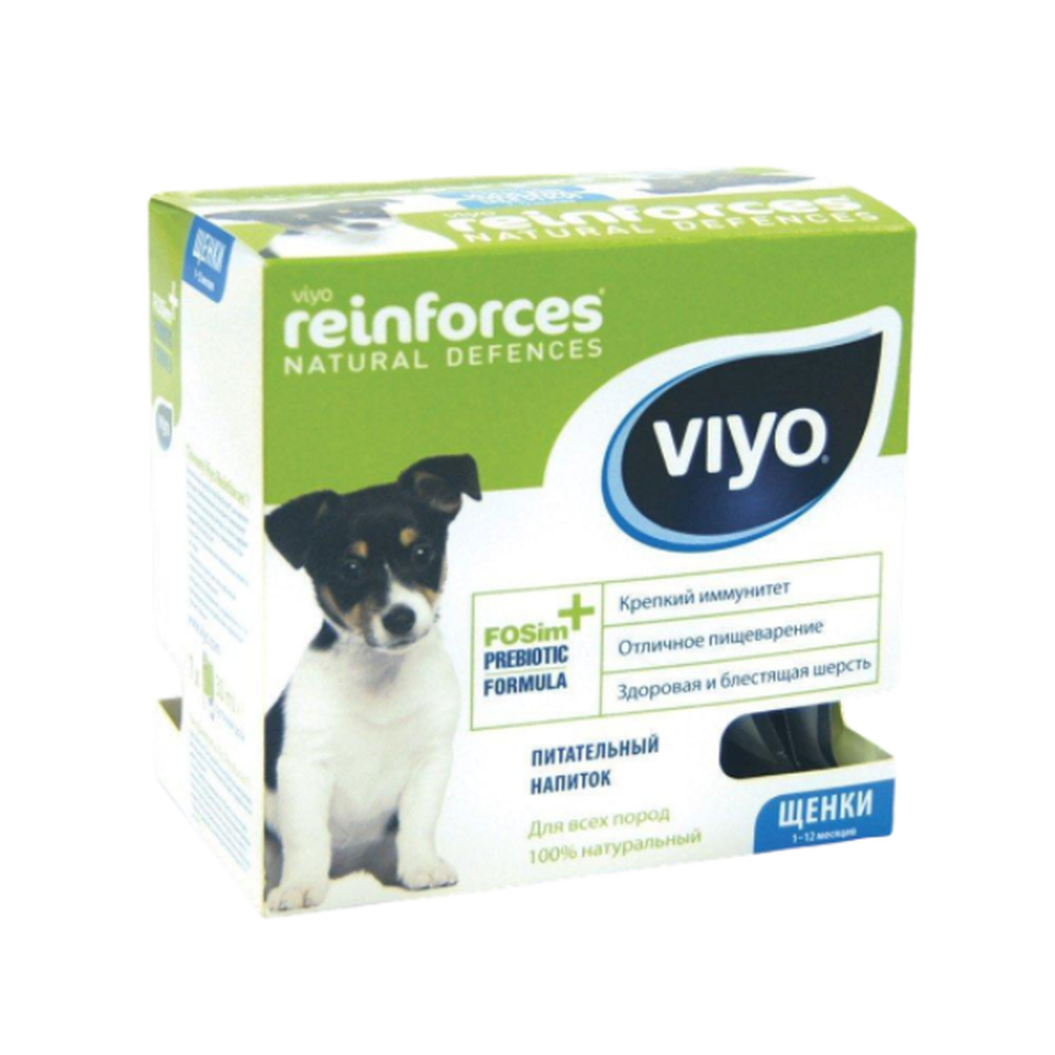 Reinforces Dog Puppy пребиотический напиток для щенков 30 мл, 7 шт.