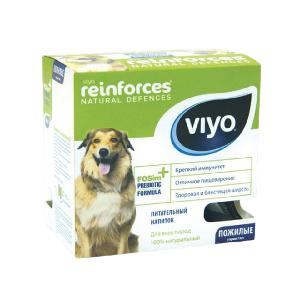 Reinforces Dog Senior пребиотический напиток для пожилых собак 30 мл, 7 шт.