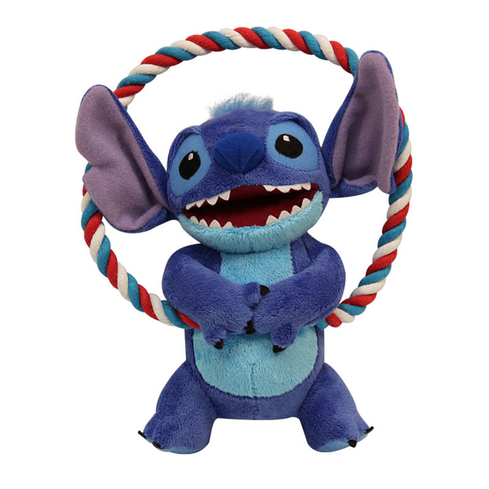 Триол Disney Stitch, мягкая игрушка для собак, 20 см
