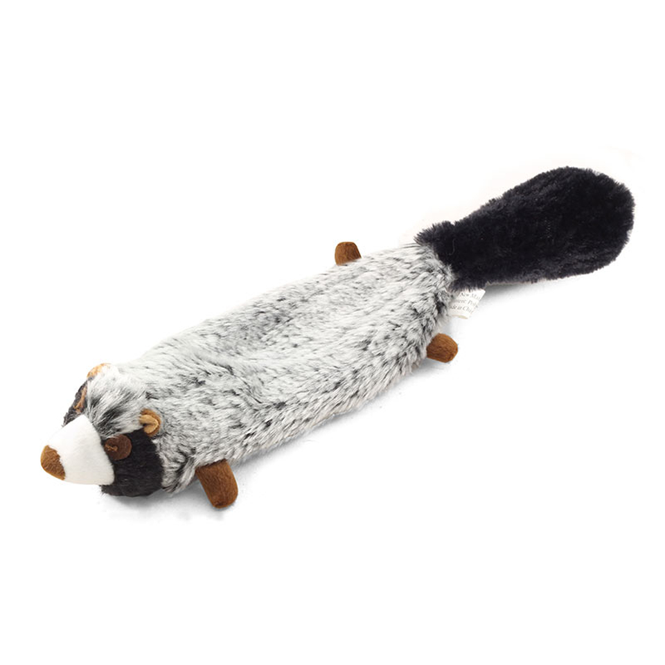 Триол Енот плюшевый, игрушка для собак, 25 см