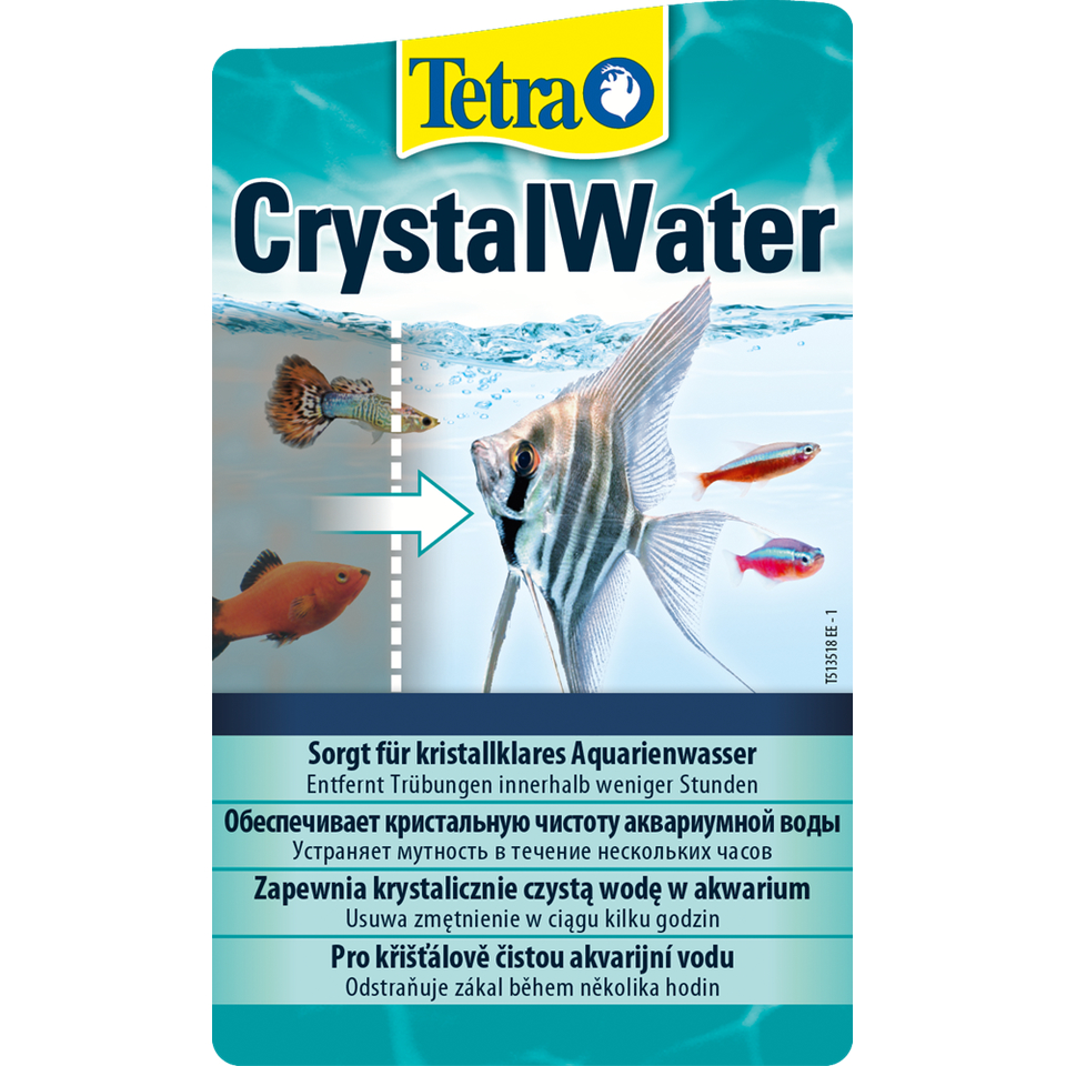 Tetra Crystal Water средство для очистки воды от помутнения, 100 мл