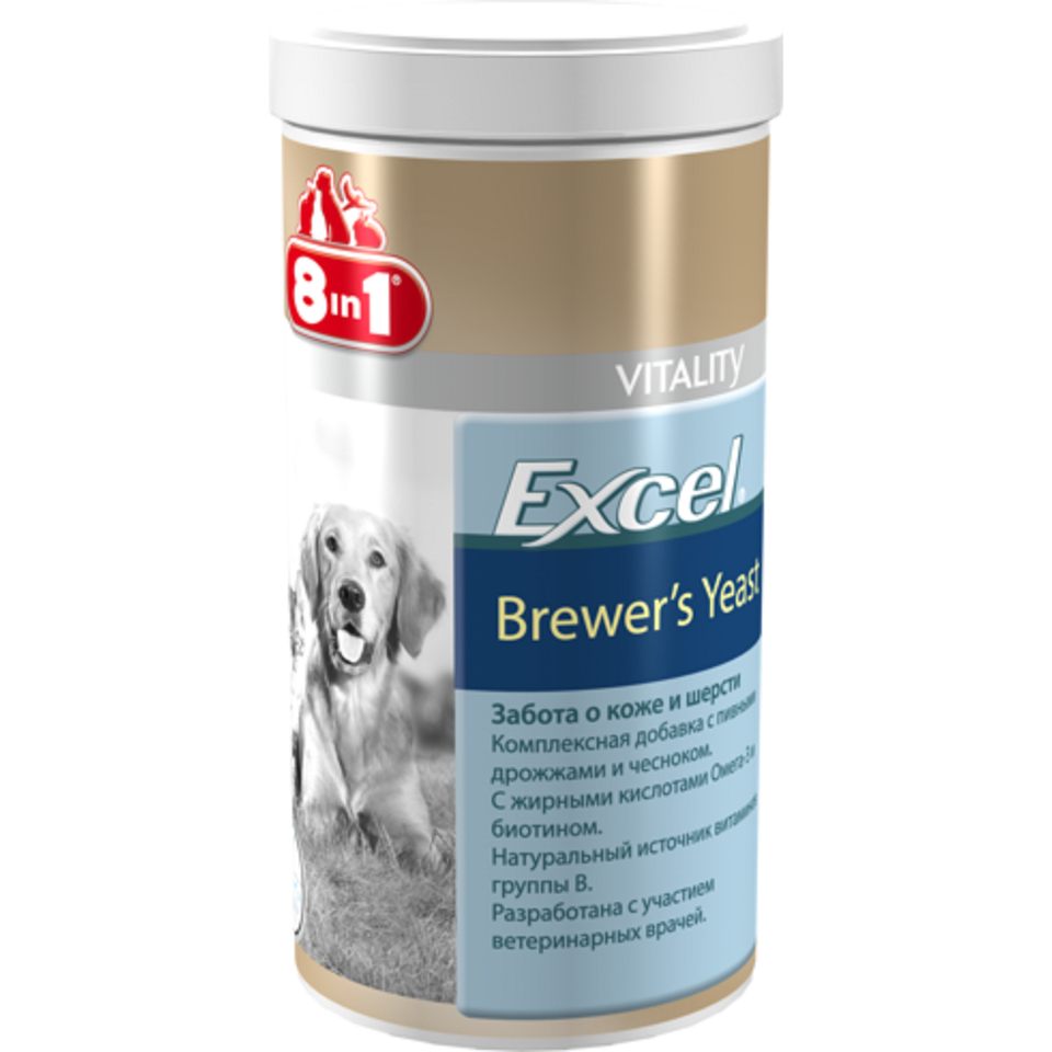 Пивные дрожжи с чесноком Excel Brewer's Yeast, 140 таблеток