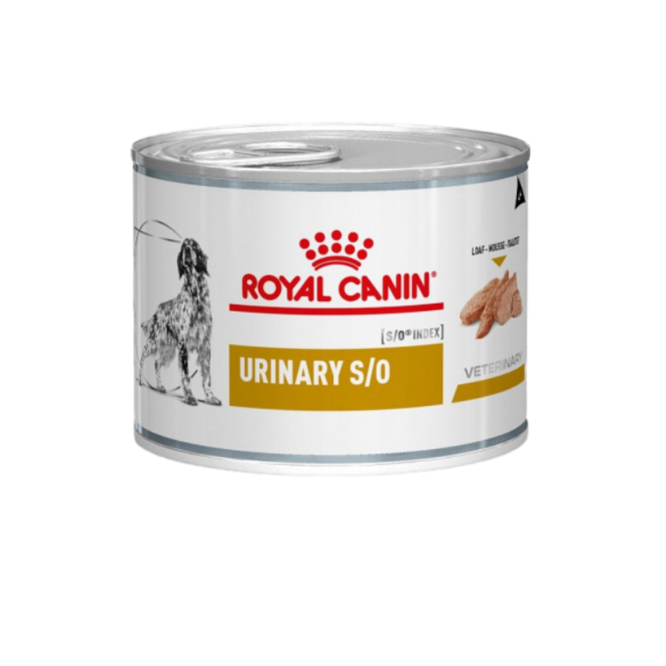 Royal Canin Urinary S/O для взрослых собак при мочекаменной болезни, курица, консервы 200 г