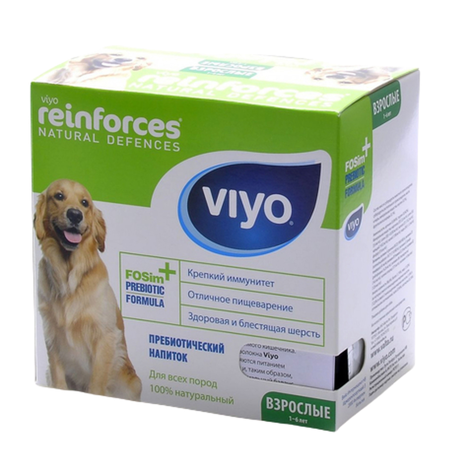 Reinforces Dog Adult пребиотический напиток для взрослых собак 30 мл, 7 шт.
