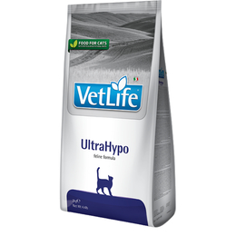 Farmina Vet Life Ultrahypo для взрослых кошек при пищевой аллергии или пищевой непереносимости, рыба, 400&nbsp;г