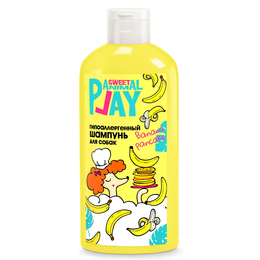 Animal Play Sweet шампунь гипоаллергенный для собак и кошек, аромат банановый панкейк, 300&nbsp;мл