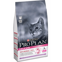 Pro Plan Delicate OptiRenal для кошек с чувствительным пищеварением + здоровье почек, индейка, 200 г