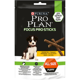 Pro Plan FocusPRO Sticks для поддержания развития мозга у щенков, с курицей, 126г