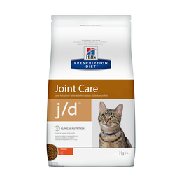 Hill`s PD j/d Joint Care для взрослых кошек при заболеваниях суставов, курица, 2&nbsp;кг