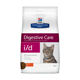Hill`s PD i/d Digestive Care для кошек всех возрастов при расстройствах пищеварения, курица, 5 кг