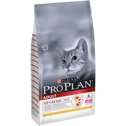 Pro Plan Adult OptiRenal для взрослых кошек, иммунитет + здоровье почек, курица, 10 кг