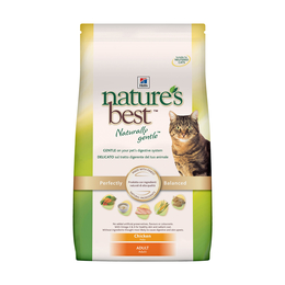 Hill`s SP Adult Nature&#039;s Best для взрослых кошек, здоровье кишечника + иммунитет, курица, 2 кг