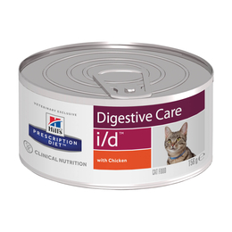 Hill`s PD i/d Digestive Care для кошек всех возрастов при расстройствах пищеварения, курица, консервы 156 г