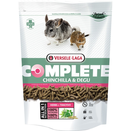 Versele-Laga Complete Chinchilla &amp; Degu, здоровье зубов, шерсти и кишечника, 500&nbsp;г