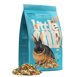 Little One Rabbits для взрослых кроликов, здоровье зубов, шерсти, кишечника + иммунитет, 400 г