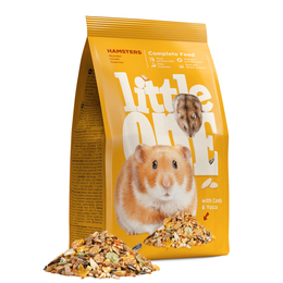 Little One Hamsters для хомяков, здоровье шерсти, кишечника + иммунитет, 400&nbsp;г