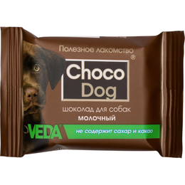 VEDA Шоколад для собак молочный Choco Dog,15г