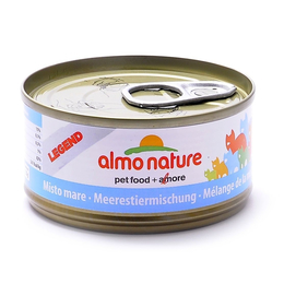 Almo Nature Legend для кошек всех возрастов, для поддержания иммунитета, морепродукты, консервы 70 г