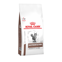 Royal Canin Gastrointestinal Moderate Calorie GIM35&nbsp;для взрослых кошек при расстройствах пищеварения + контроль веса, курица, 400&nbsp;г