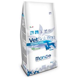 Monge VetSolution Dog Dermatosis для собак всех возрастов при пищевой непереносимости и аллергии, зуде, дерматозах, лосось, 2&nbsp;кг