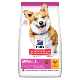 Hill`s SP Adult Advanced Fitness Small &amp; Mini для взрослых собак малых пород, для поддержания иммунитета, курица, 1,5 кг