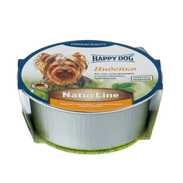 Happy Dog Nature Line Adult для взрослых собак мелких пород с чувствительным пищеварением, индейка, консервы 85 г