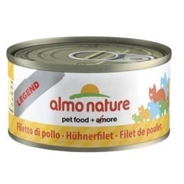Almo Nature Legend для кошек всех возрастов, для поддержания иммунитета, куриное филе, консервы 70 г