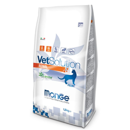 Monge VetSolution Cat Renal для взрослых кошек при заболеваниях почек, курица, 1,5&nbsp;кг