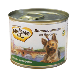 Мнямс для привередливых собак мелких пород, для поддержания иммунитета, Болито мисто по-Веронски (дичь/ картофель), консервы 200&nbsp;г