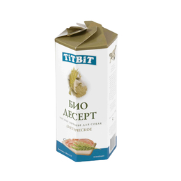 TiTBiT, Биодесерт: мясное печенье диетическое стандарт, для здоровья кишечника, кожи и шерсти, 350 г