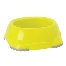 Миска «Smarty bowl» пластиковая с антискольжением для собак, 735&nbsp;мл, лимонная