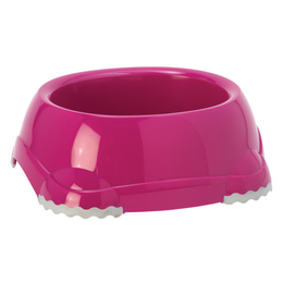 Миска «Smarty bowl» пластиковая с антискольжением для собак, 1248 мл, ярко-розовая