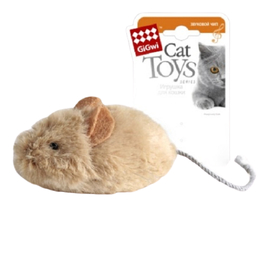 GiGwi Мышка со звуковым чипом, игрушка для кошек