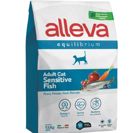 Alleva Equilibrium sensitive для кошек, c рыбой, 1,5&nbsp;кг