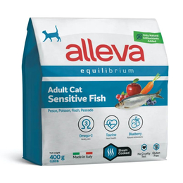 Alleva EQUILIBRIUM STERILIZED Fish 0,4кг для Кастрированных кошек c Рыбой, 0,4кг