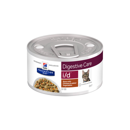 Hill`s PD i/d Digestive Care для кошек всех возрастов при расстройствах пищеварения, курица/овощи, консервы 82&nbsp;г