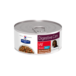 Hill`s PD i/d Digestive Care Stress Mini для взрослых собак малых пород при стрессе и хронических заболеваниях ЖКТ, курица/овощи, консервы 156 г