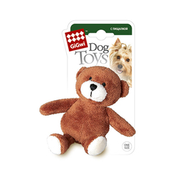 GiGwi Игрушка «Медведь с пищалкой» плюшевый для собак