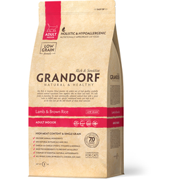 Grandorf Cat Lamb &amp; Rice Adult для взрослых домашних кошек, ягненок/рис, 2&nbsp;кг