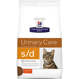 Hill`s PD s/d Urinary Care для взрослых кошек, быстрое растворение струвитов + профилактика мочекаменной болезни, курица, 5&nbsp;кг