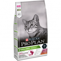 Pro Plan Sterilised OptiSavour для стерилизованных кошек, печень/утка, 1,5&nbsp;кг